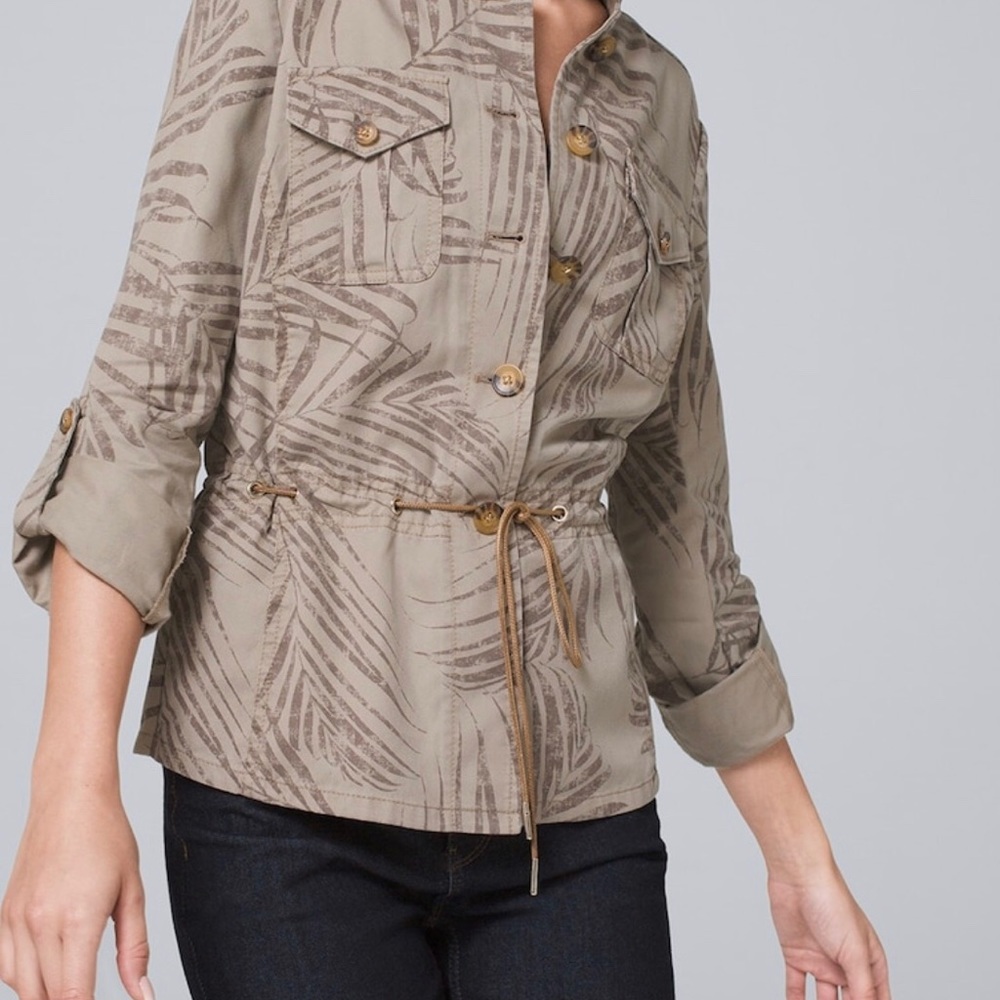 White House Black Market Utility Jacket
